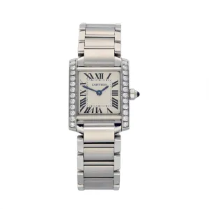 Pre-owned Cartier Tank Francaise 3217 2023 Watch
