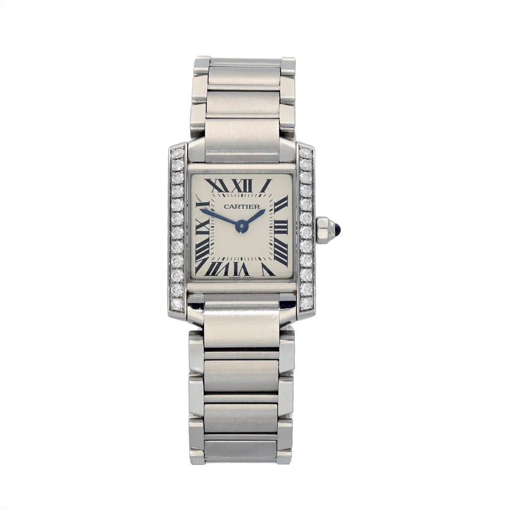 Pre-owned Cartier Tank Francaise 3217 2023 Watch