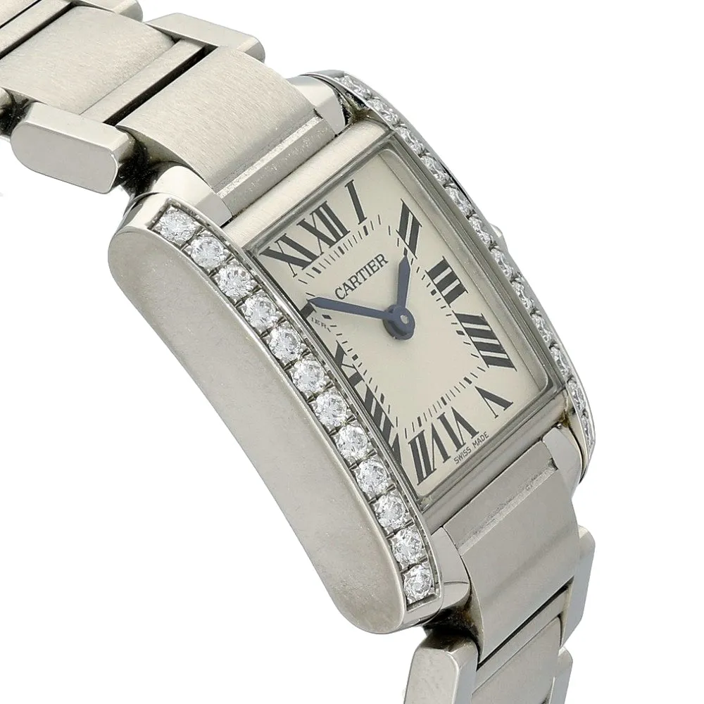 Pre-owned Cartier Tank Francaise 3217 2023 Watch