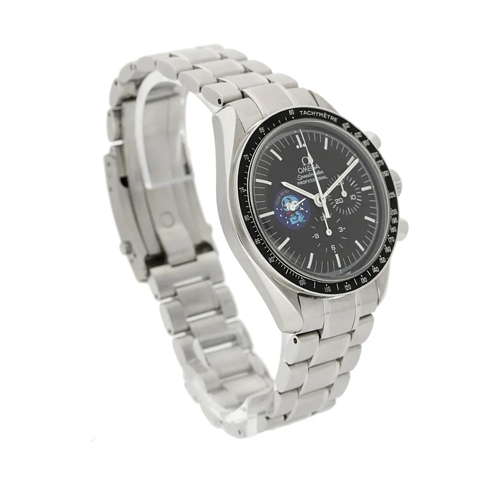 Pre-owned Gentlemen's Omega Speedmaster Professional Moonwatch 'Snoopy' Steel Manual Wind Bracelet Watch, 3578.51.00