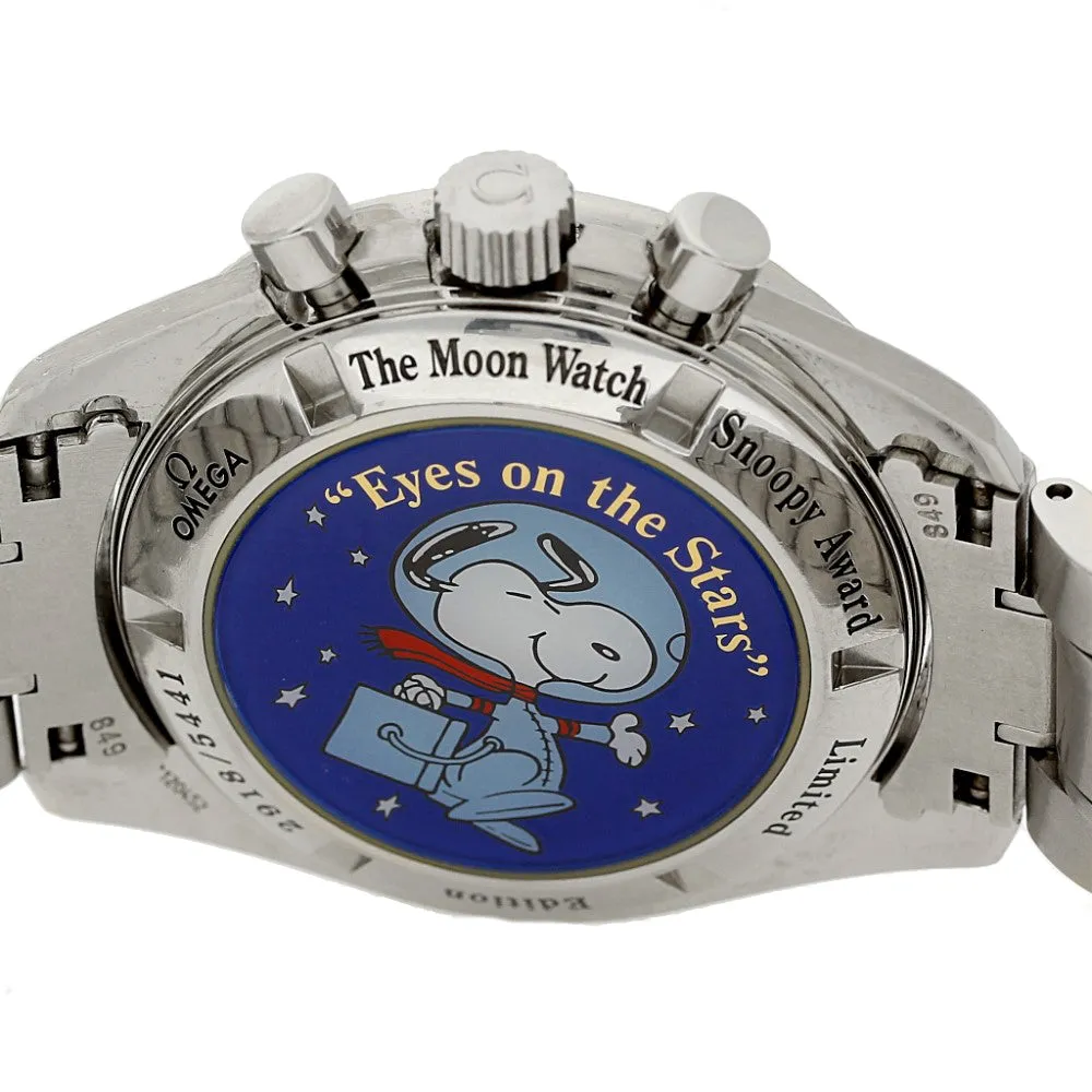 Pre-owned Gentlemen's Omega Speedmaster Professional Moonwatch 'Snoopy' Steel Manual Wind Bracelet Watch, 3578.51.00