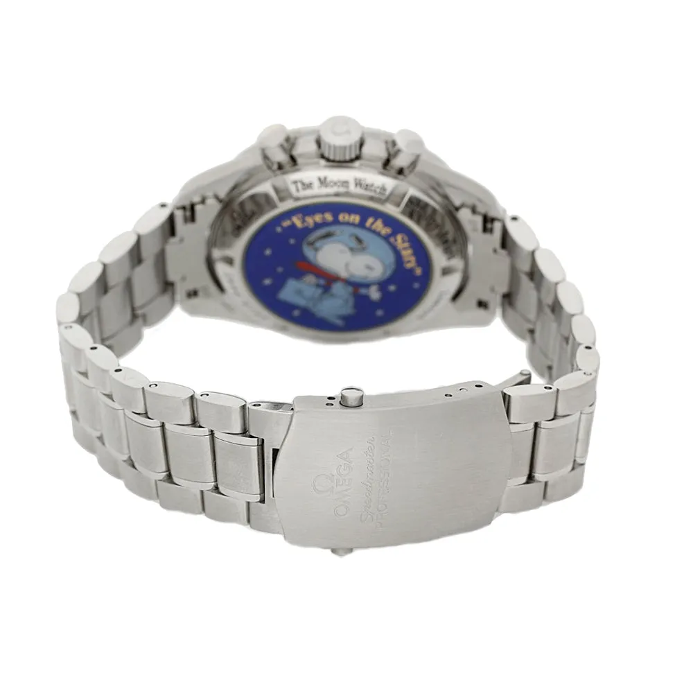 Pre-owned Gentlemen's Omega Speedmaster Professional Moonwatch 'Snoopy' Steel Manual Wind Bracelet Watch, 3578.51.00