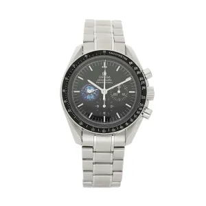 Pre-owned Gentlemen's Omega Speedmaster Professional Moonwatch 'Snoopy' Steel Manual Wind Bracelet Watch, 3578.51.00