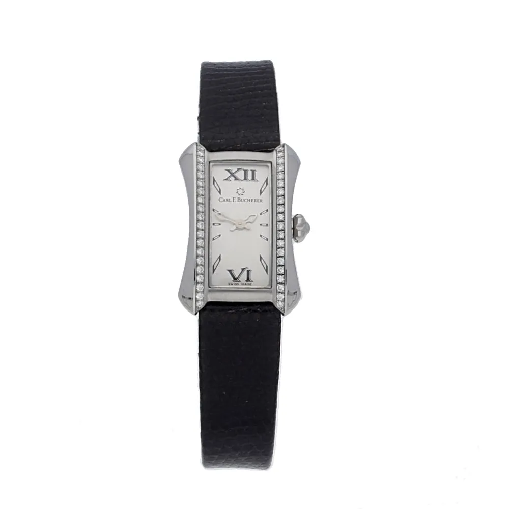 Pre-owned Ladies Carl Bucherer Diamond Set Cocktail Strap Watch