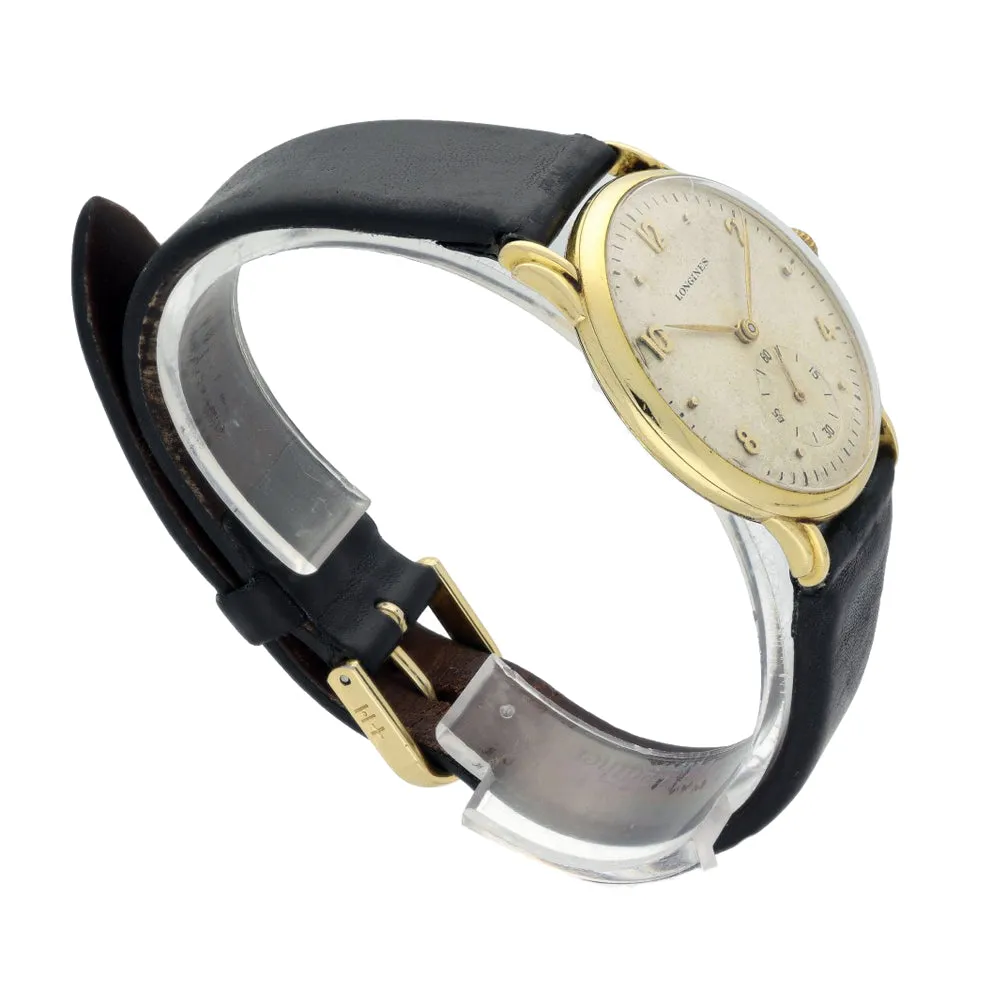 Pre-owned Longines 18ct Yellow Gold Vintage 1960's Watch