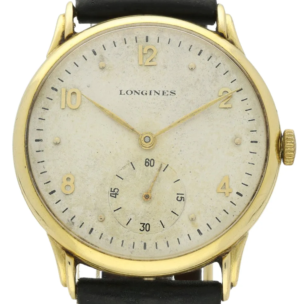 Pre-owned Longines 18ct Yellow Gold Vintage 1960's Watch