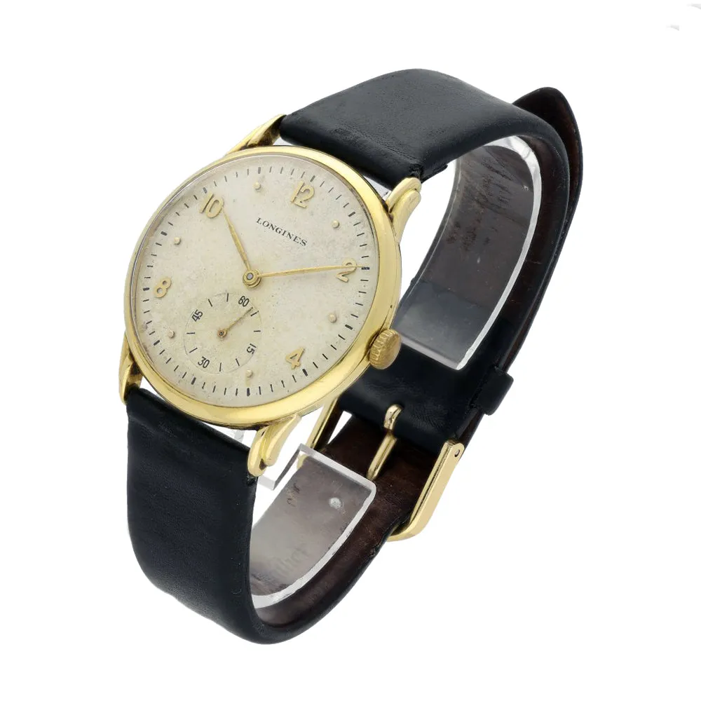 Pre-owned Longines 18ct Yellow Gold Vintage 1960's Watch