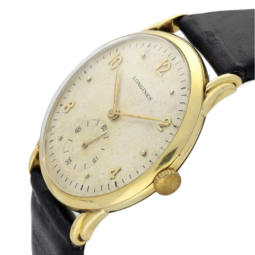 Pre-owned Longines 18ct Yellow Gold Vintage 1960's Watch