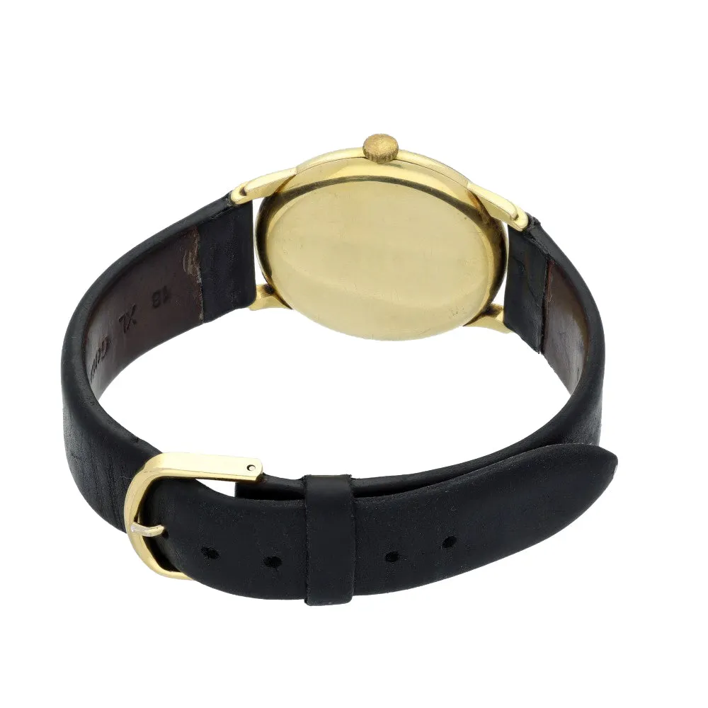Pre-owned Longines 18ct Yellow Gold Vintage 1960's Watch