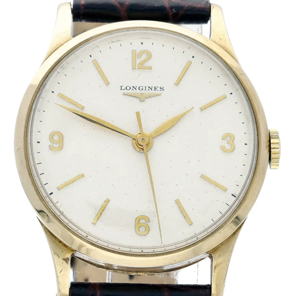 Pre-owned Longines 18ct Yellow Gold Vintage Watch