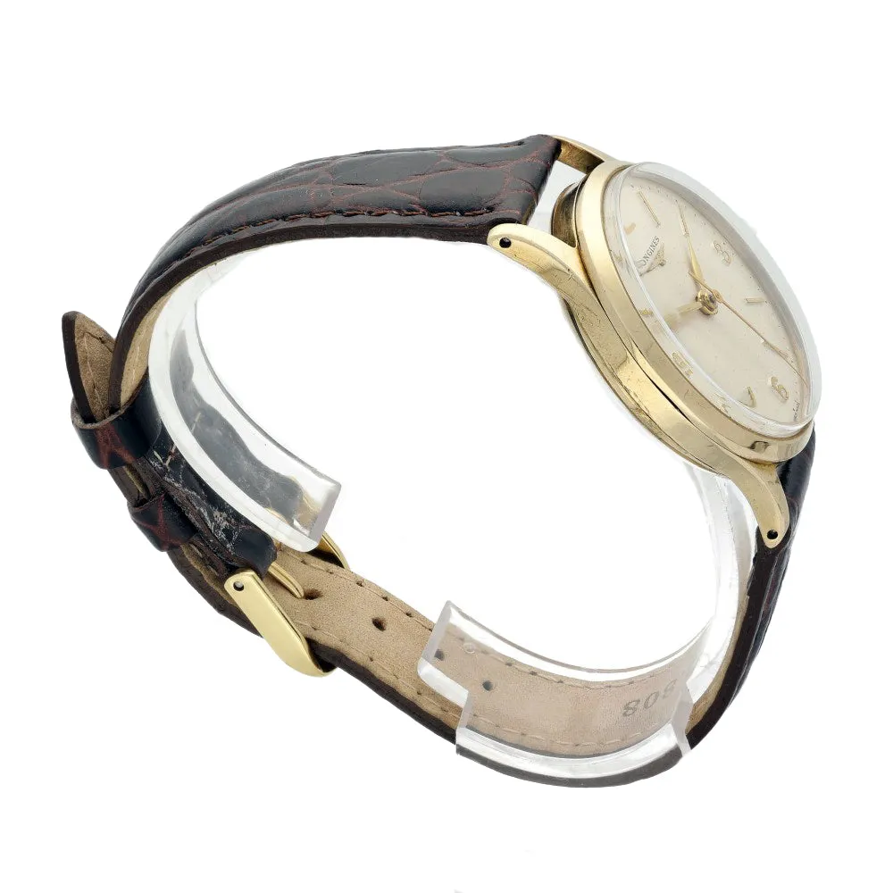 Pre-owned Longines 18ct Yellow Gold Vintage Watch
