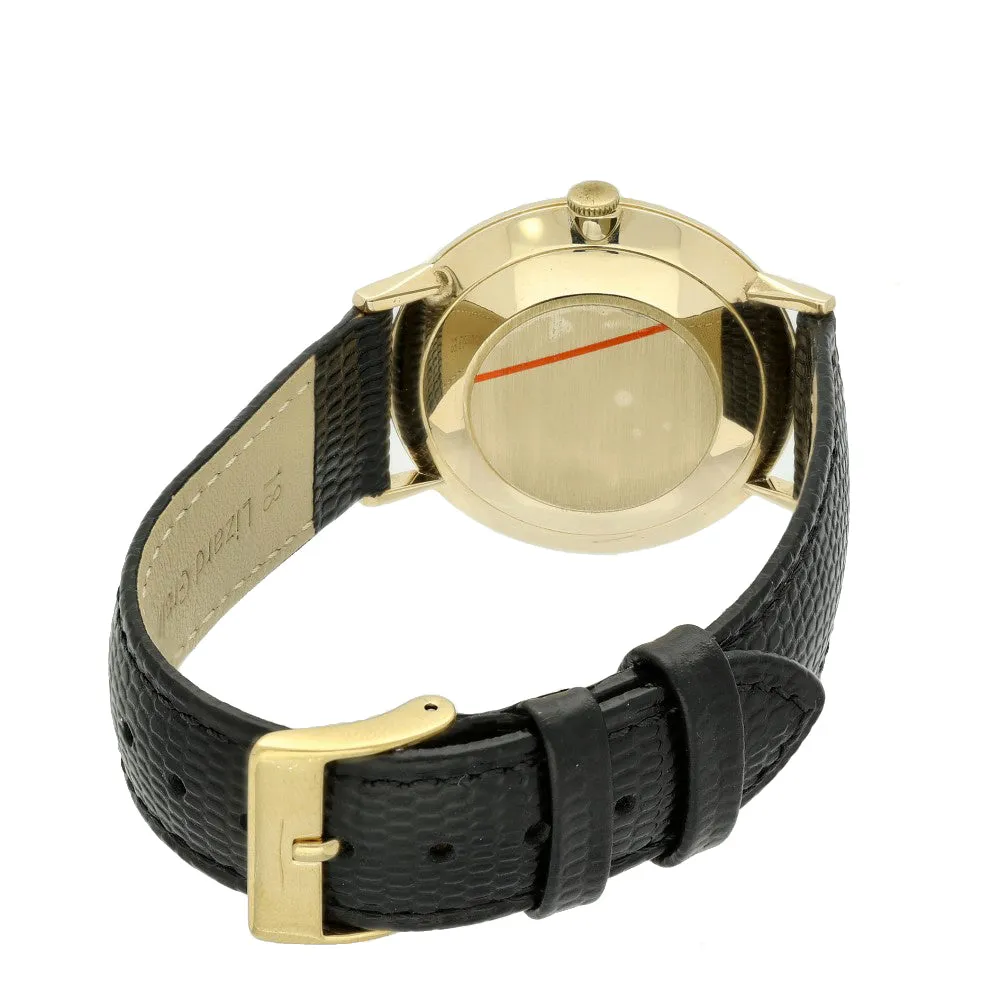 Pre-owned Men's 9ct Gold 34mm Tudor 1960's Manual Vintage Watch Ref 7035