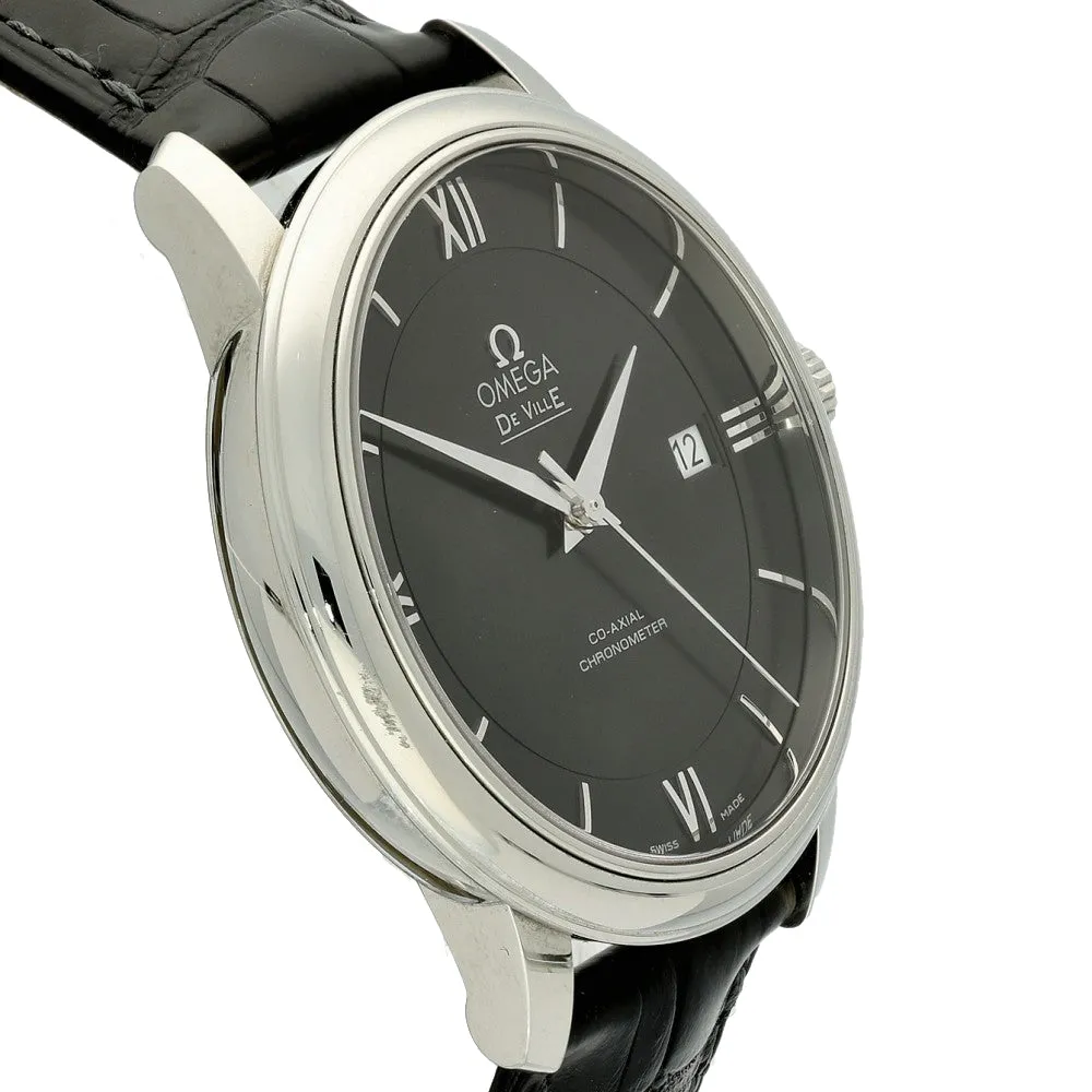 Pre-owned Omega De Ville Prestige Co-axial 424.134.0200.1001 Watch