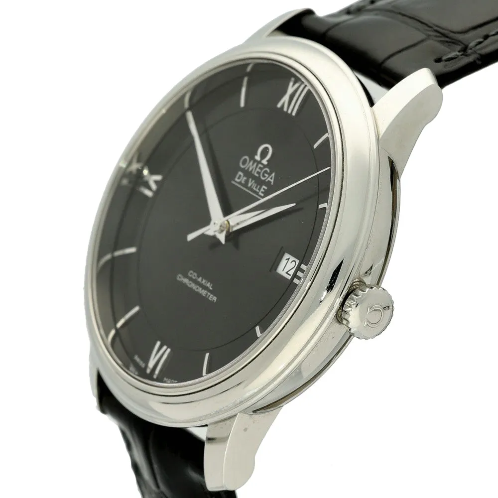Pre-owned Omega De Ville Prestige Co-axial 424.134.0200.1001 Watch