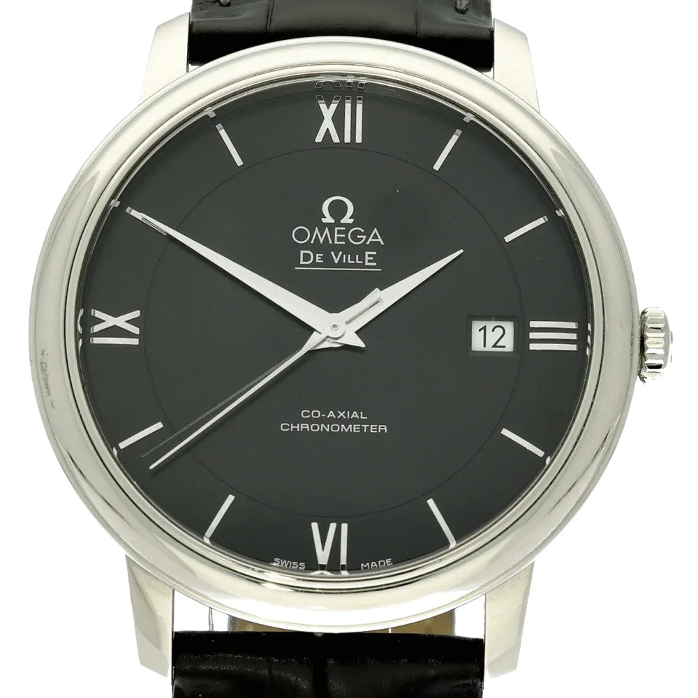 Pre-owned Omega De Ville Prestige Co-axial 424.134.0200.1001 Watch