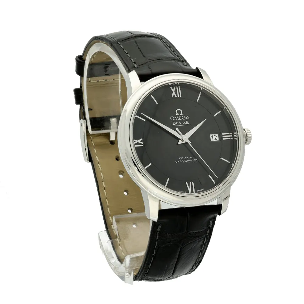 Pre-owned Omega De Ville Prestige Co-axial 424.134.0200.1001 Watch