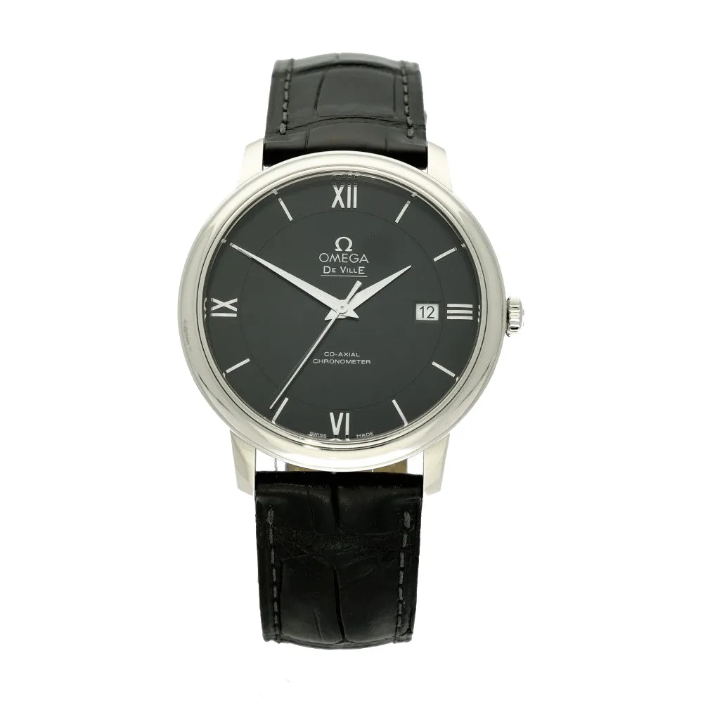 Pre-owned Omega De Ville Prestige Co-axial 424.134.0200.1001 Watch