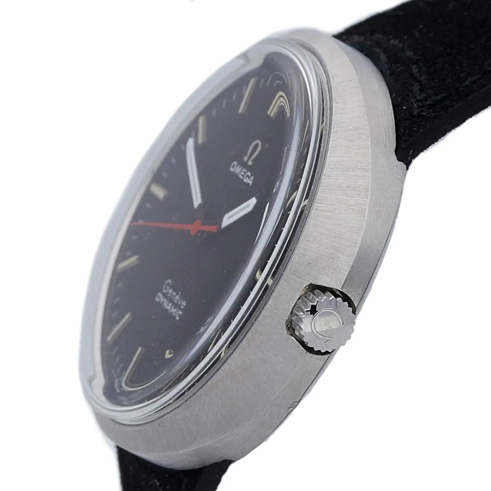 Pre-owned Omega Dynamic Black Dial Vintage Omega 2022 Service