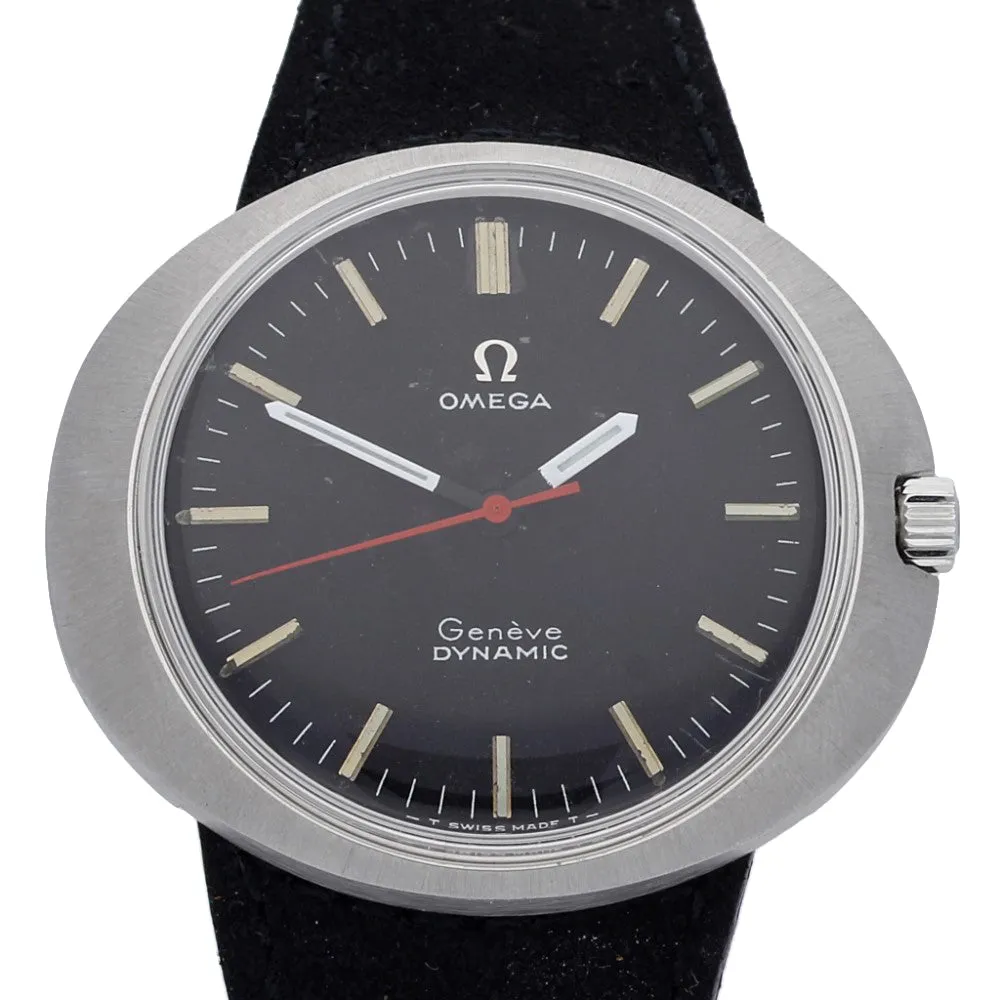 Pre-owned Omega Dynamic Black Dial Vintage Omega 2022 Service