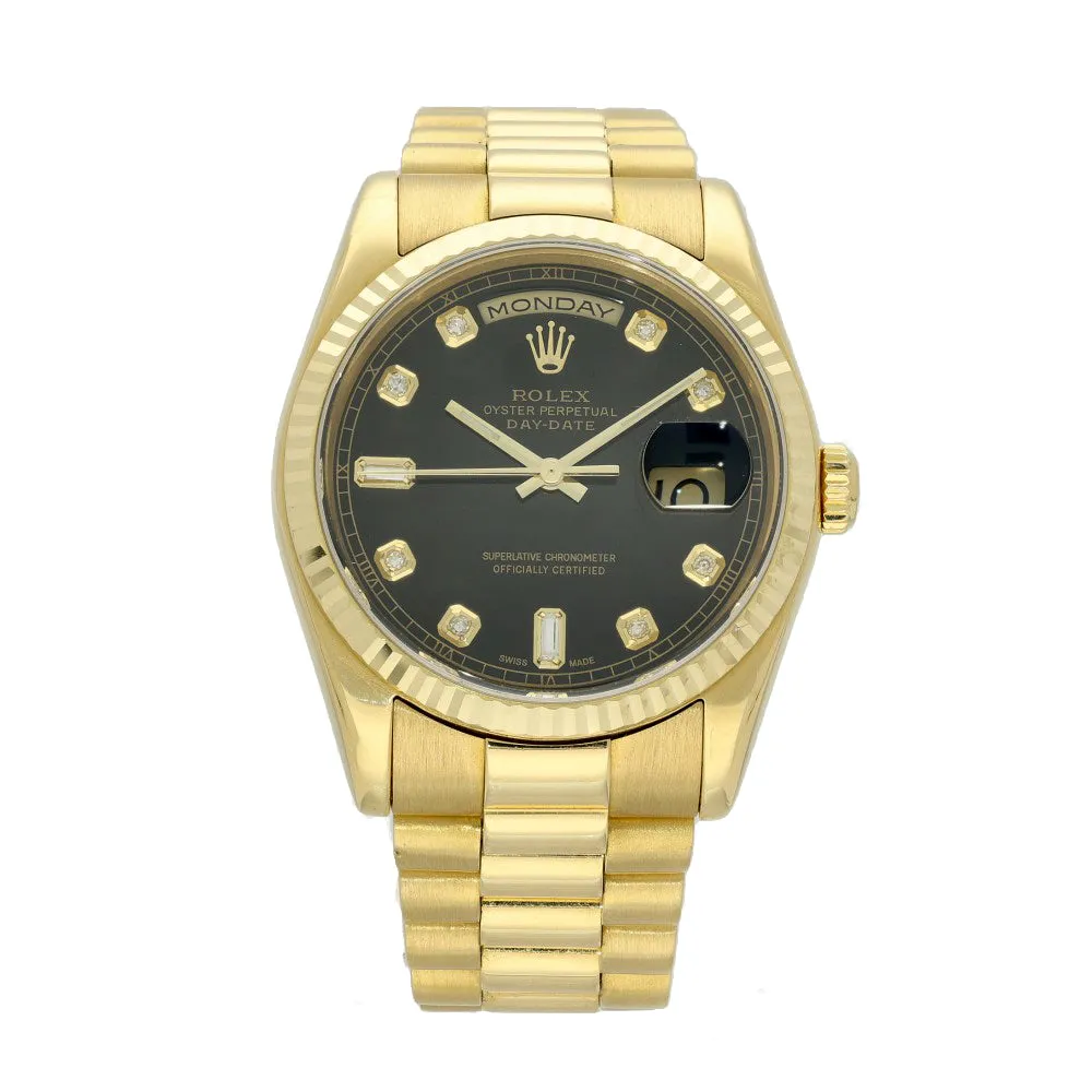Pre-owned Rolex 118238 Day-Date 36 2006 Watch