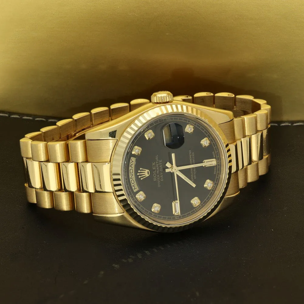 Pre-owned Rolex 118238 Day-Date 36 2006 Watch