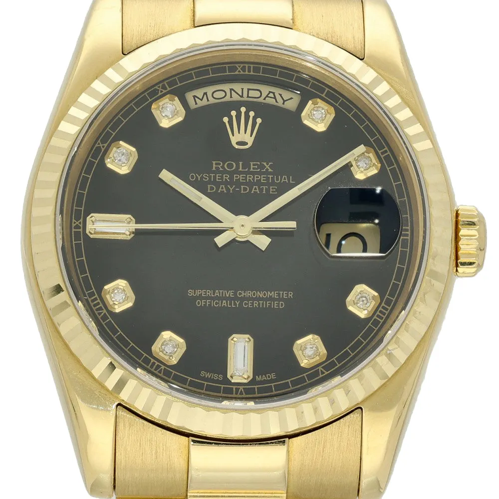 Pre-owned Rolex 118238 Day-Date 36 2006 Watch