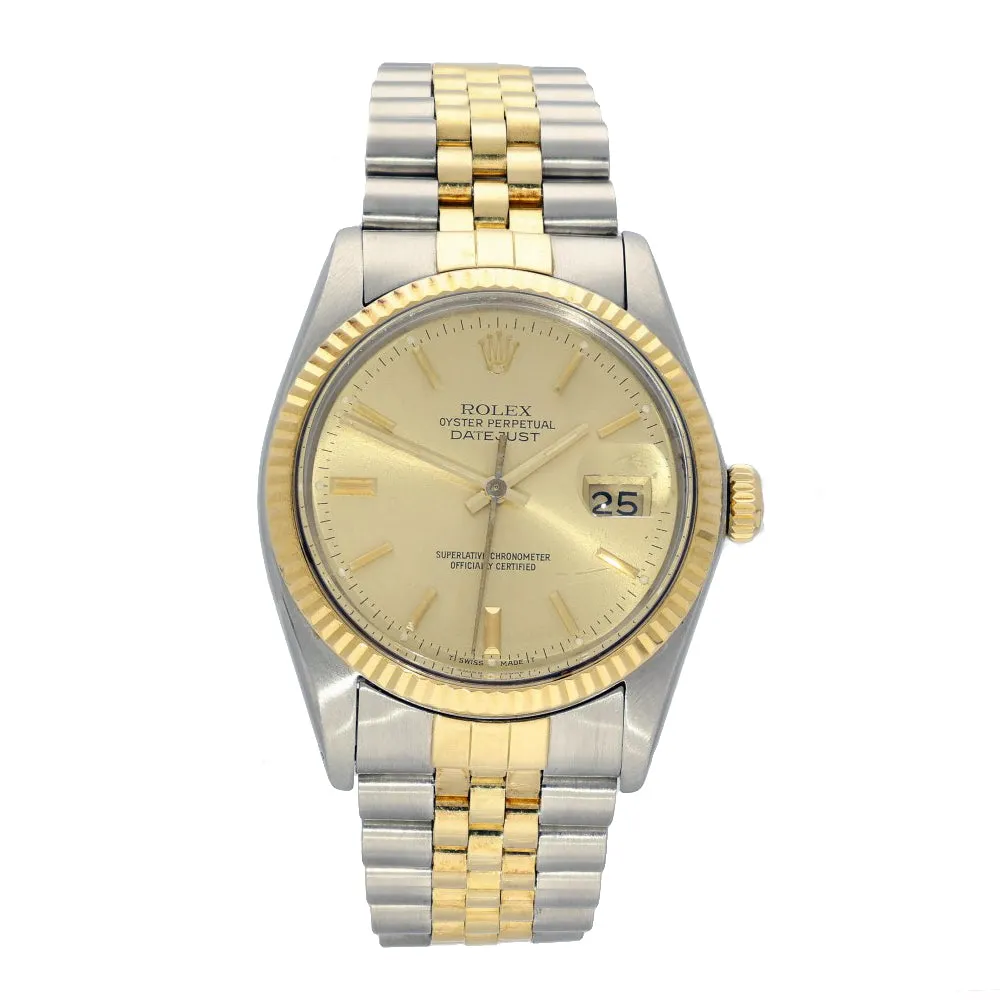 Pre-owned Rolex Datejust 16013 1984 Watch