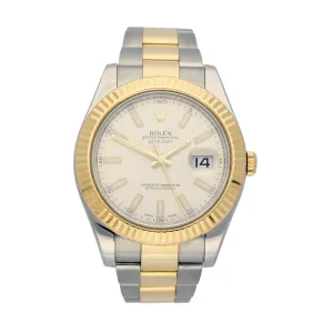 Pre-owned Rolex Datejust 2 116333 2012 Watch