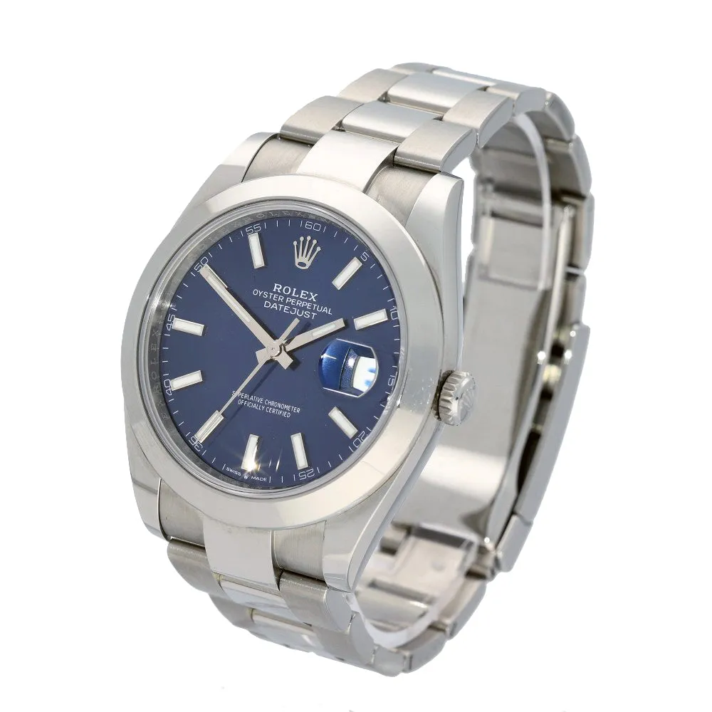 Pre-owned Rolex Datejust 41mm 126300 2025 Watch