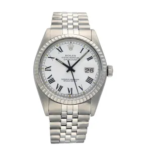 Pre-owned Rolex Datejust Buckley Dial 16030 1979 Watch