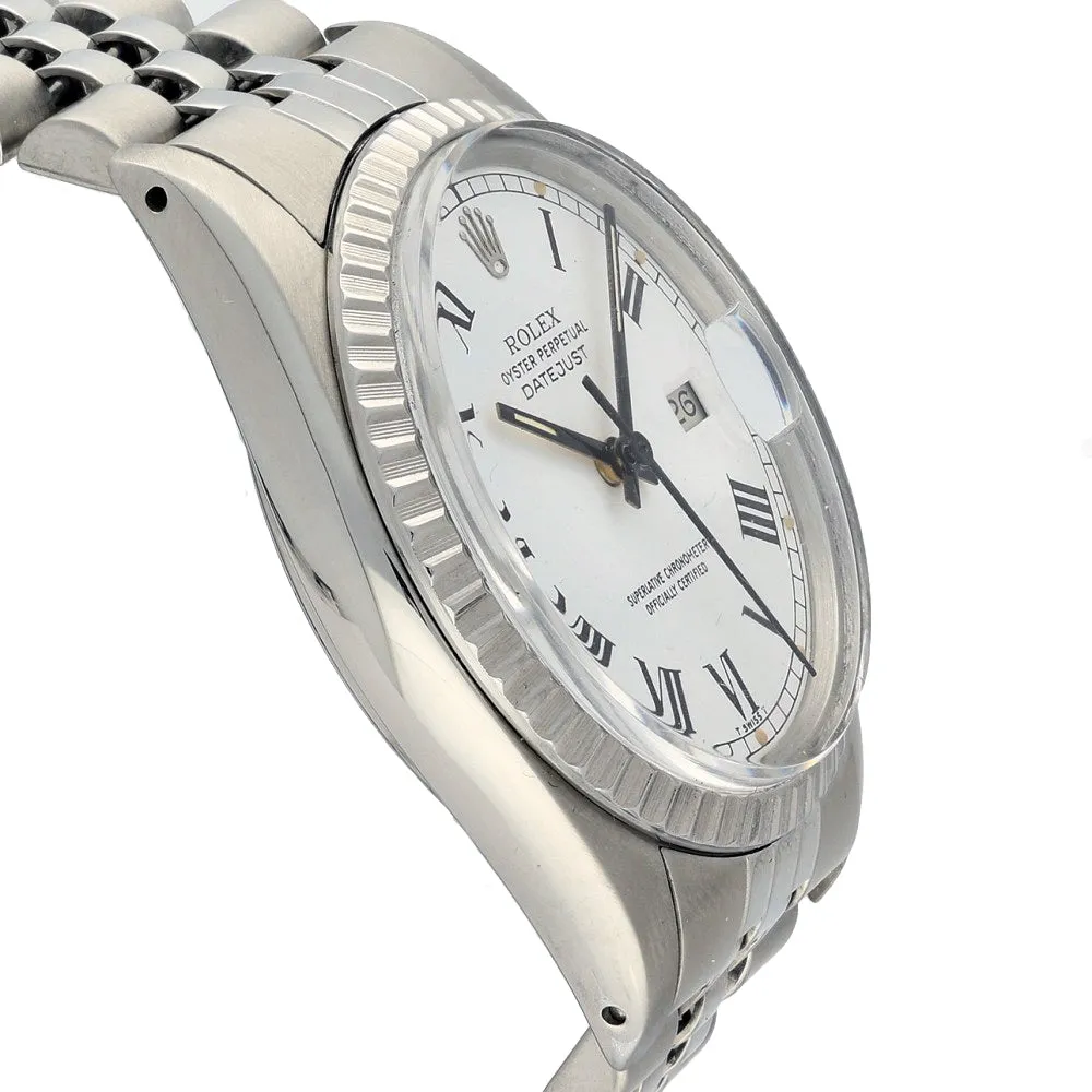 Pre-owned Rolex Datejust Buckley Dial 16030 1979 Watch