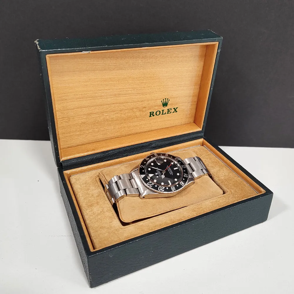 Pre-owned Rolex GMT Master ii 16710 1983 Watch