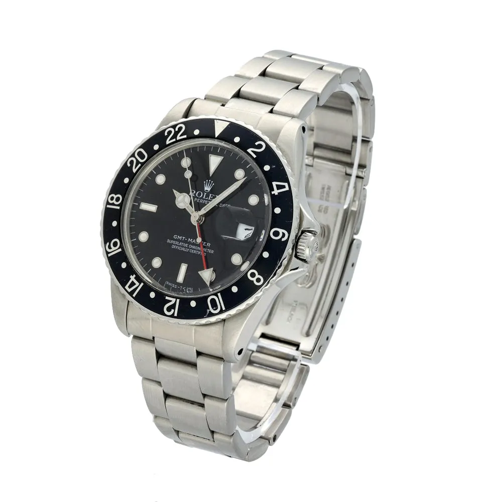 Pre-owned Rolex GMT Master ii 16710 1983 Watch