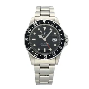 Pre-owned Rolex GMT Master ii 16710 1983 Watch