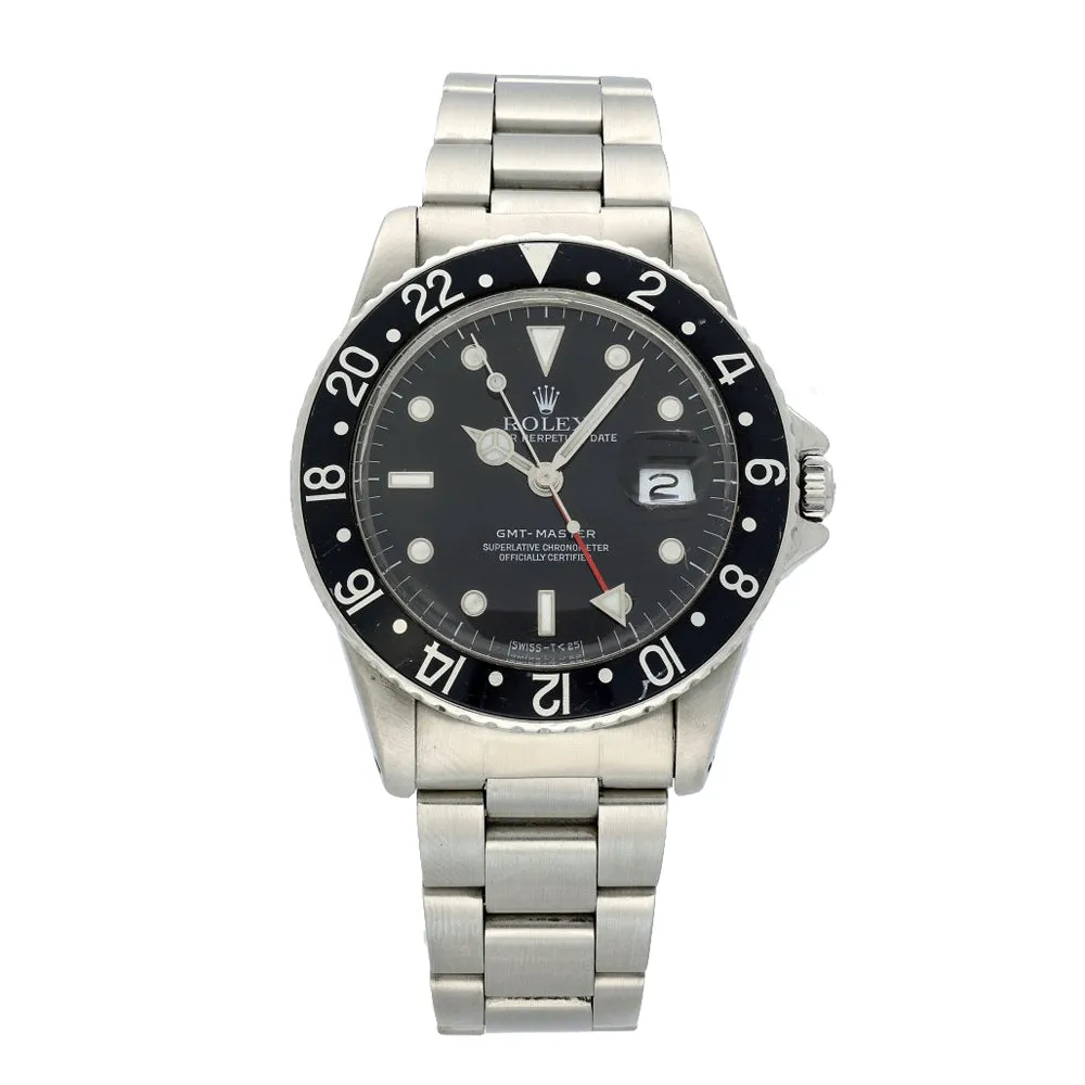 Pre-owned Rolex GMT Master ii 16710 1983 Watch
