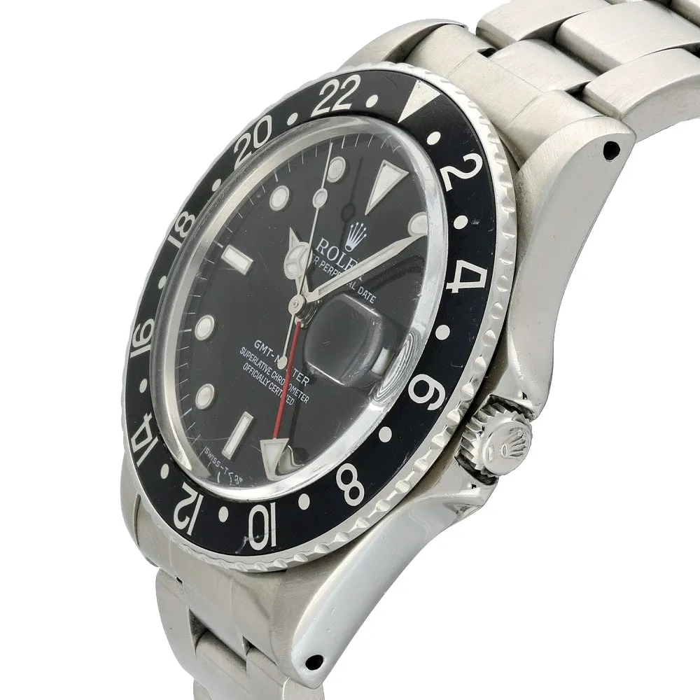 Pre-owned Rolex GMT Master ii 16710 1983 Watch