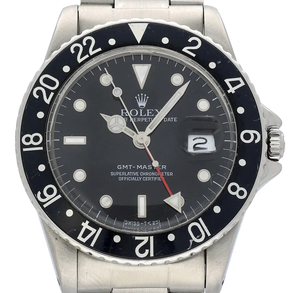 Pre-owned Rolex GMT Master ii 16710 1983 Watch