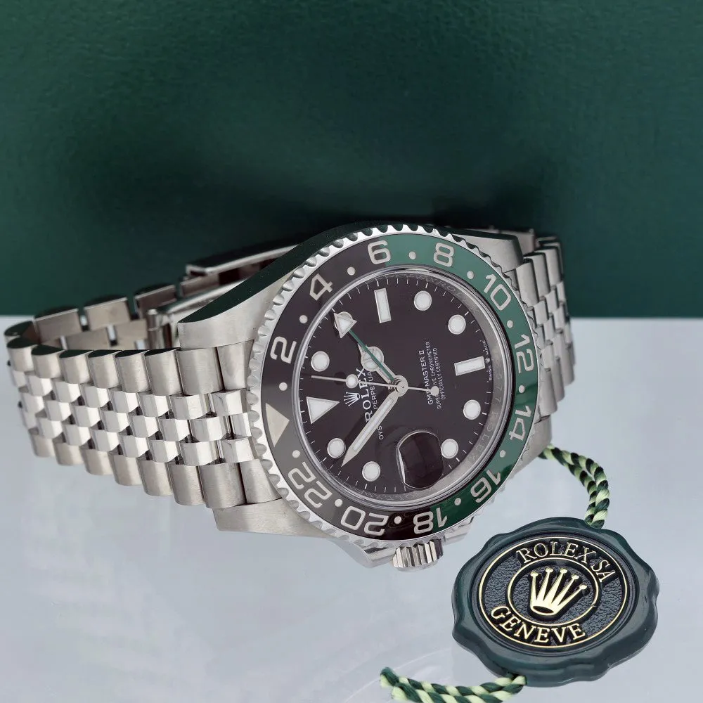 Pre-owned Rolex GMT-Master II "Sprite" 126720VTNR 2022 Watch