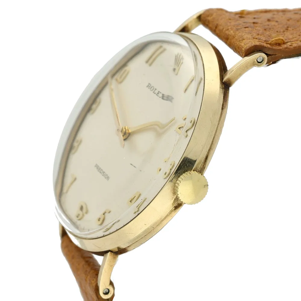 Pre-owned Rolex Gold Precision 1960's watch