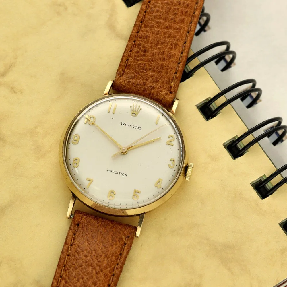 Pre-owned Rolex Gold Precision 1960's watch