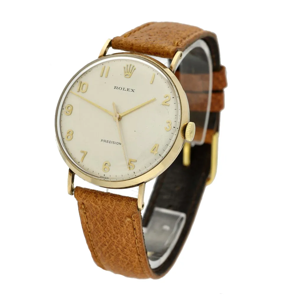 Pre-owned Rolex Gold Precision 1960's watch