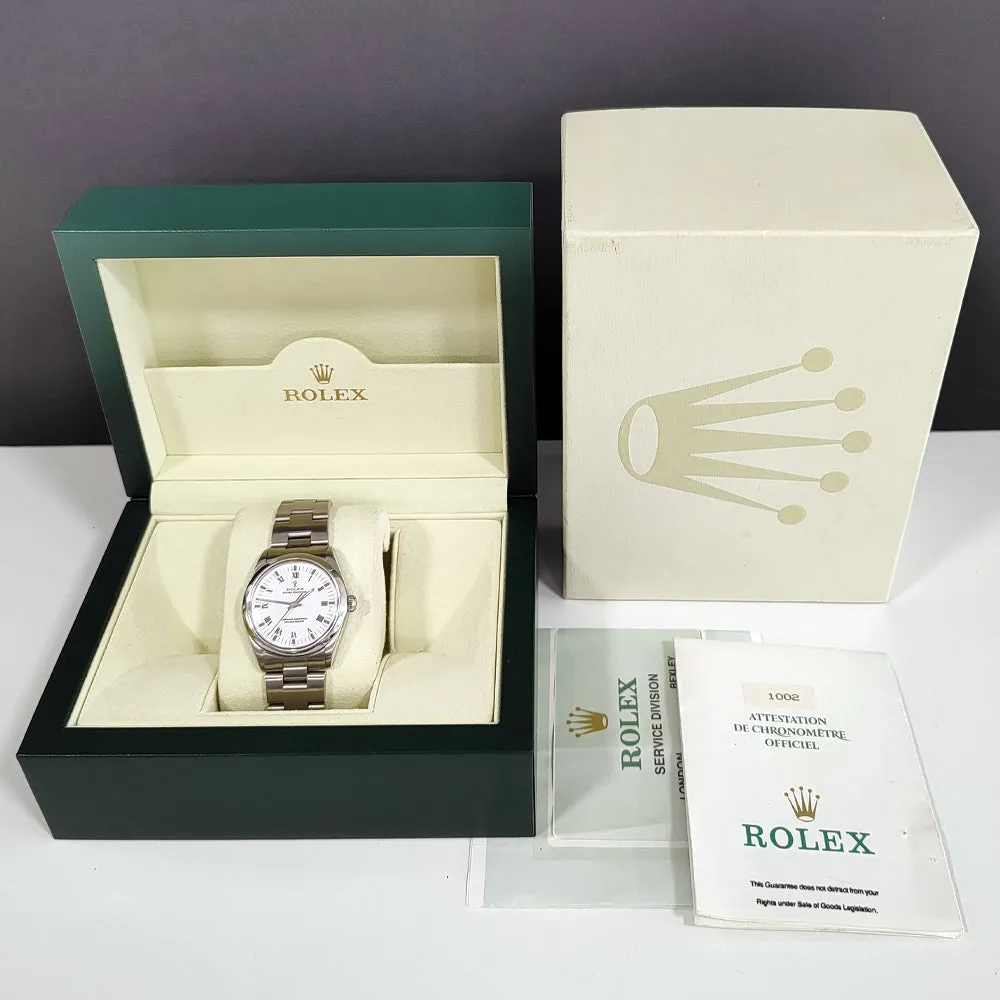 Pre-owned Rolex Oyster Perpetual 1002 1988 Watch