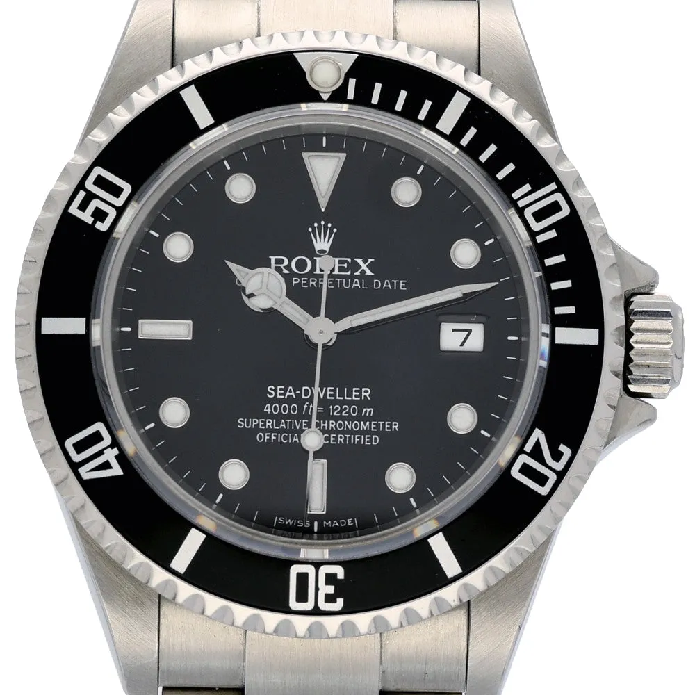 Pre-owned Rolex Sea-Dweller 16600 2008 watch