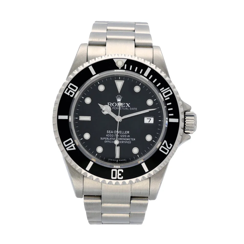 Pre-owned Rolex Sea-Dweller 16600 2008 watch