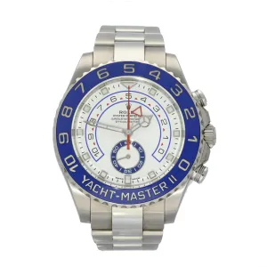 Pre-owned Rolex Yacht-Master ii 116680 2020 Watch