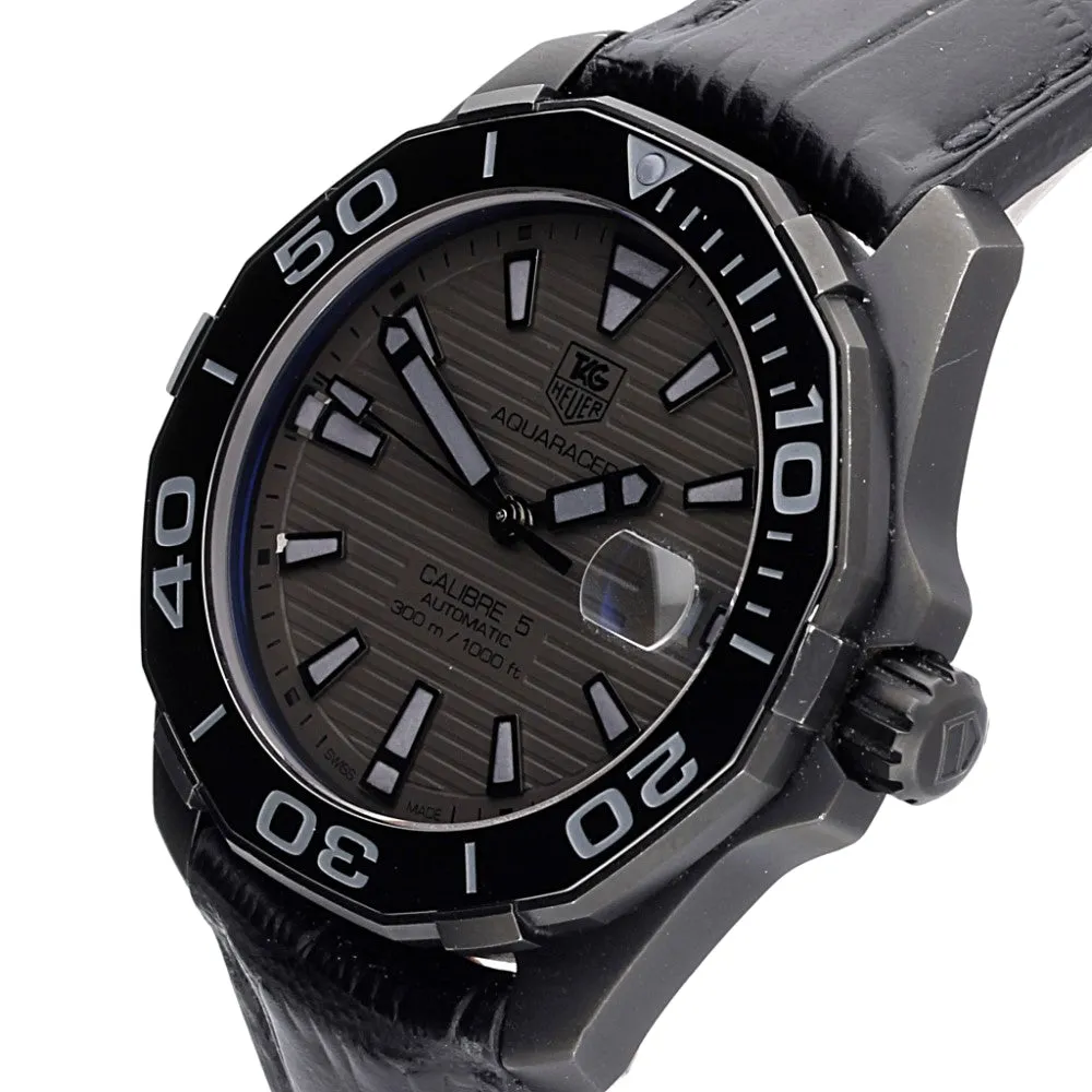 Pre-owned Tag Heuer Aquaracer 300m WAY218B.FC6364 2018