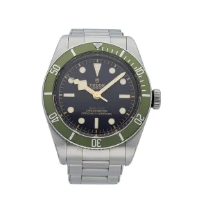 Pre-owned Tudor Black Bay Harrods 41mm 792306 2020