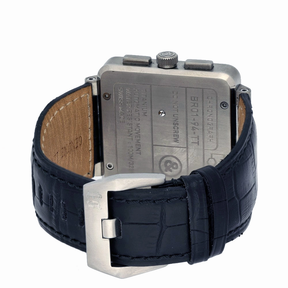 Pre-owned Bell & Ross BR01-94 Titanium Watch