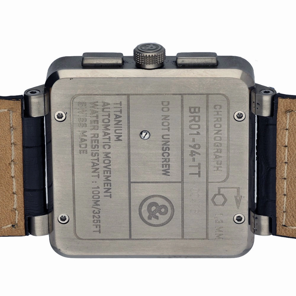 Pre-owned Bell & Ross BR01-94 Titanium Watch