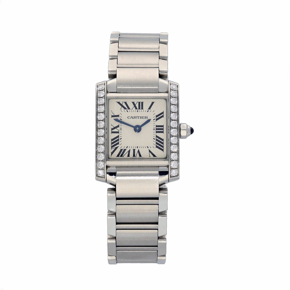 Pre-owned Cartier Tank Francaise 3217 2023 Watch